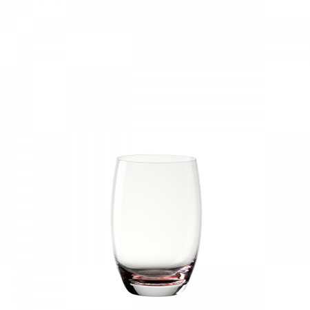 Poháre tumbler 460 ml s červeným špirálovým dnom 6 ks - Optima Glas Lunasol