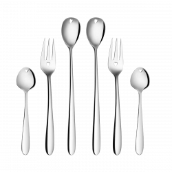 Darčekový set so srdiečkom 6 ks - Love Cutlery