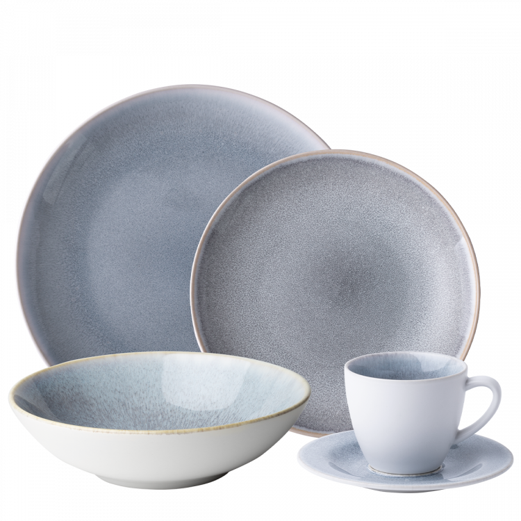 Porcelánový set 20 ks - Gaya Atelier Glacial Ice Lunasol